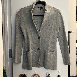 J Crew Mercantile sweater jacket, Gray, Sz XXS